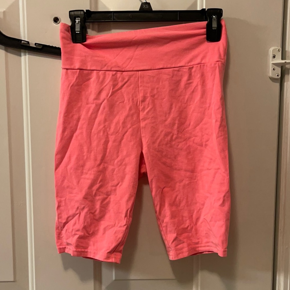 Hot Pink Biker Shorts